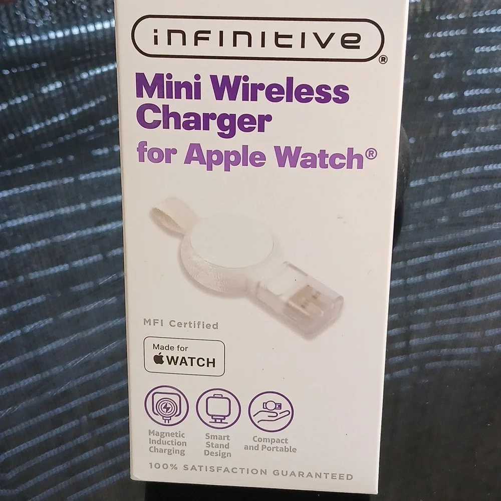 New Infinitive Mini Wireless Charger For Apple Watch